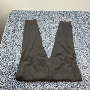 J JIll Ponte Leggings Womens Large Petite Gray Viscose Stretch Pull on Casual